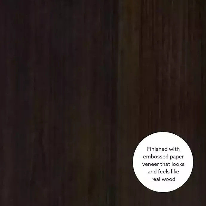 Best Kirklands Home Espresso Cube Storage Wood Desk