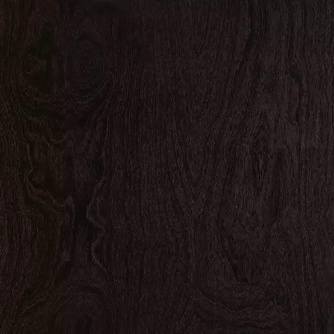 Kirklands Home Espresso Cut-Out Sides Coffee Table Brown