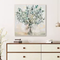 Kirklands Home Essential s I Framed Canvas Print, 35x35 in. Green