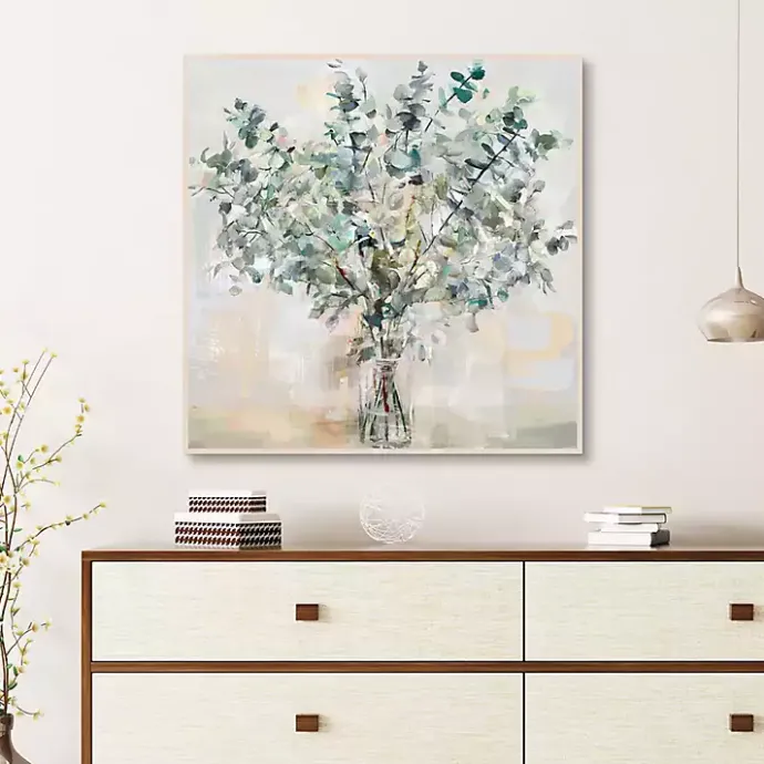 Kirklands Home Essential s I Framed Canvas Print, 35x35 in. Green