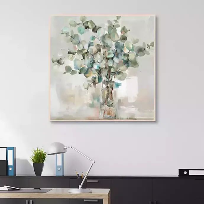 Outlet Kirklands Home Essential s II Framed Canvas Print, 35x35 in. Green