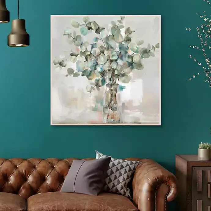 Outlet Kirklands Home Essential s II Framed Canvas Print, 35x35 in. Green