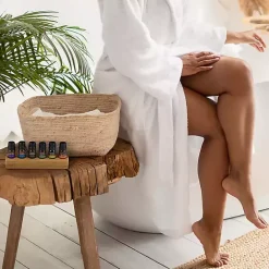 Best Kirklands Home Essential Oil Variety Pack with Bamboo Holder