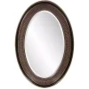 Outlet Kirklands Home Ethan Bronze Ribbed Oval Wall Mirror