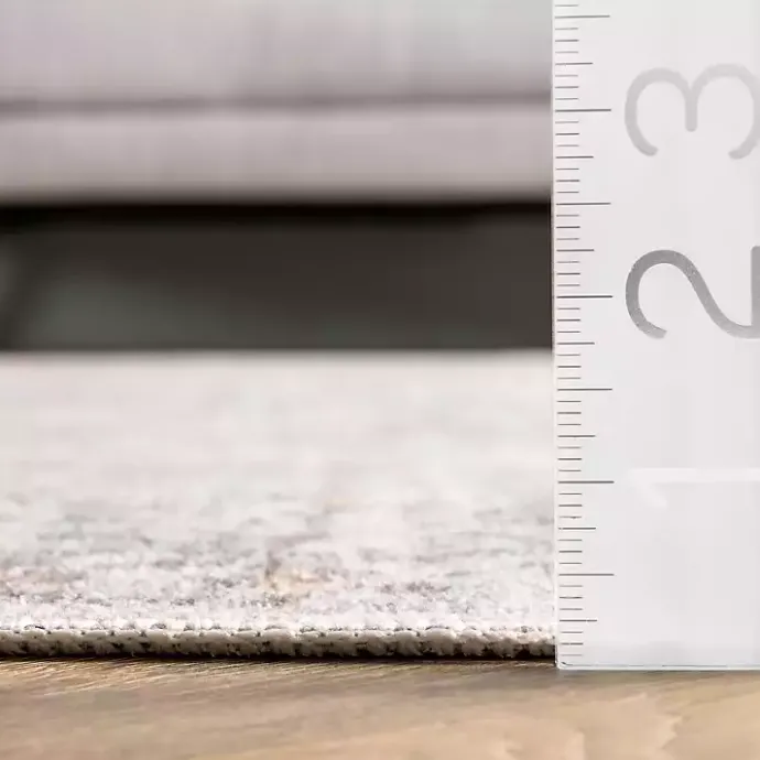 Sale Kirklands Home Etta Distressed Vintage Washable Area Rug, 5x8