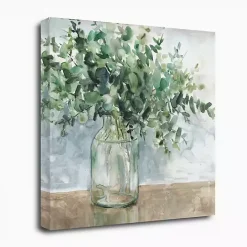 Outlet Kirklands Home Eucalyptus Bouquet Giclee Canvas Print, 30x30 in.