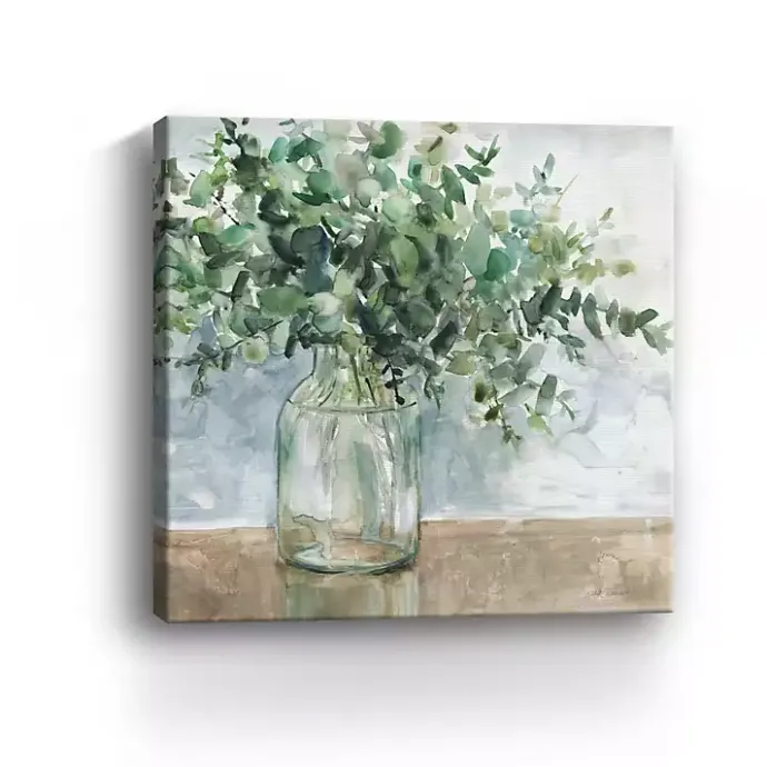 Discount Kirklands Home Eucalyptus Bouquet Giclee Canvas Print, 40x40 in.
