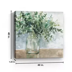 Discount Kirklands Home Eucalyptus Bouquet Giclee Canvas Print, 40x40 in.