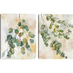 Discount Kirklands Home Eucalyptus I & II Canvas Art Prints, Set of 2