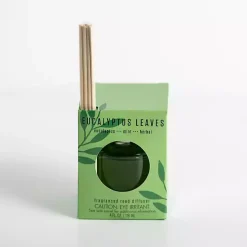 Best Kirklands Home Eucalyptus Leaves Reed Diffuser Set Green