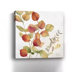 New Kirklands Home Eucalyptus Leaves Spice II Canvas Art Print