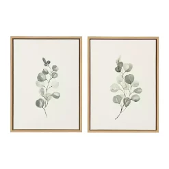 Online Kirklands Home Eucalyptus Sprigs Framed Canvas Prints, Set of 2