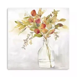 Discount Kirklands Home Eucalyptus Vase Spice I Canvas Art Print