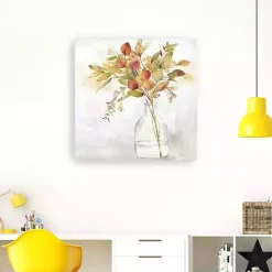 Discount Kirklands Home Eucalyptus Vase Spice I Canvas Art Print