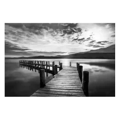 Discount Kirklands Home Evening Dock Canvas Art Print