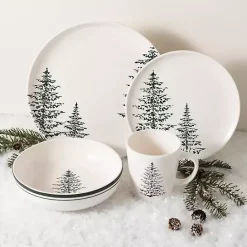 Kirklands Home Evergreen Dinner Bowl