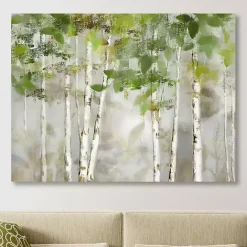 Online Kirklands Home Evergreen Forest Giclee Canvas Art Print