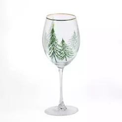Best Kirklands Home Evergreen Wine Glass