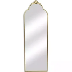 Discount Kirklands Home Everlaine Modern Victorian Leaner Mirror Gold