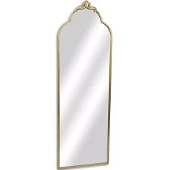 Discount Kirklands Home Everlaine Modern Victorian Leaner Mirror Gold