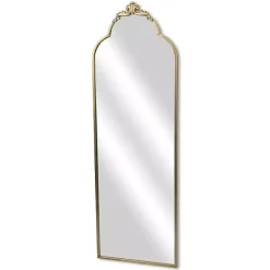 Discount Kirklands Home Everlaine Modern Victorian Leaner Mirror Gold