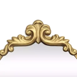 Discount Kirklands Home Everlaine Modern Victorian Leaner Mirror Gold