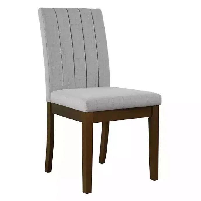 Hot Kirklands Home Everly Upholstered Dining Chairs, Set of 2 Gray