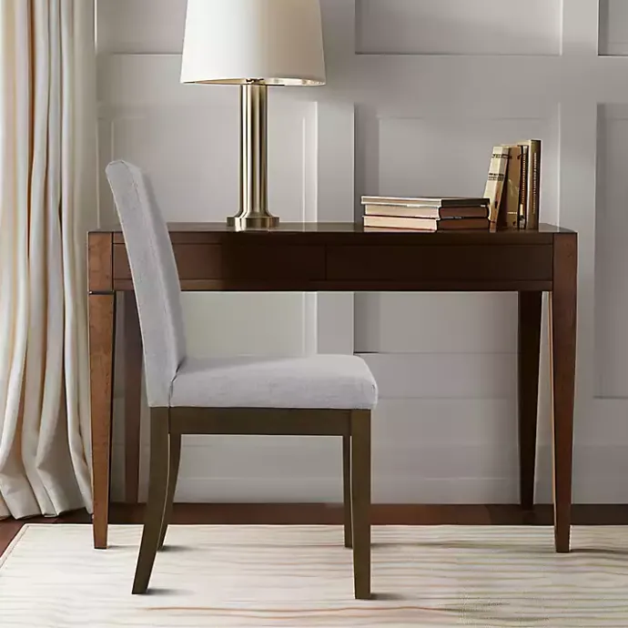 Hot Kirklands Home Everly Upholstered Dining Chairs, Set of 2 Gray