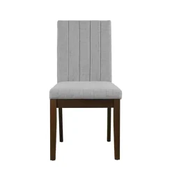 Hot Kirklands Home Everly Upholstered Dining Chairs, Set of 2 Gray