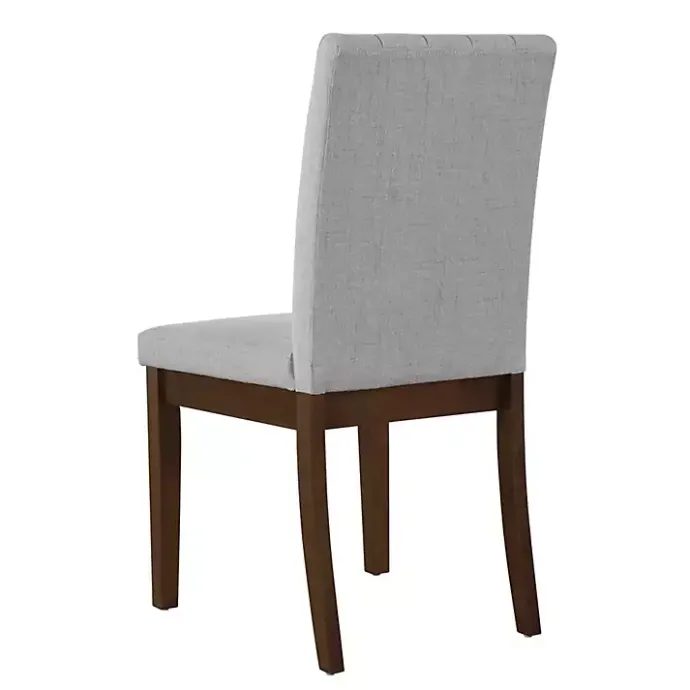 Hot Kirklands Home Everly Upholstered Dining Chairs, Set of 2 Gray