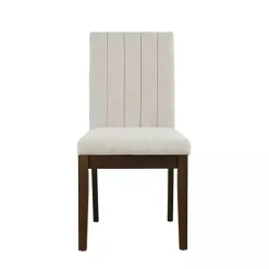 Best Kirklands Home Everly Taupe Upholstered Dining Chairs, Set of 2 Tan