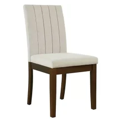 Best Kirklands Home Everly Taupe Upholstered Dining Chairs, Set of 2 Tan