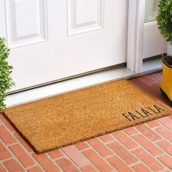 Outlet Kirklands Home Fa La La Coir Doormat