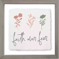 Best Kirklands Home Faith Over Fear Wall Plaque