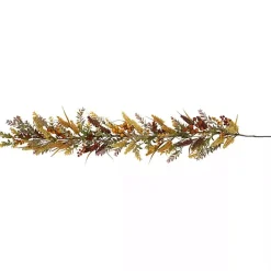 Clearance Kirklands Home Fall Leaves and Berries Garland, 5 ft.