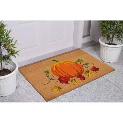 Sale Kirklands Home Fall Pumpkin Coir Doormat