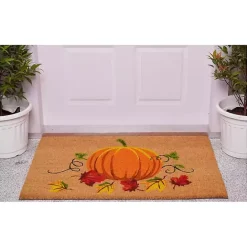 Sale Kirklands Home Fall Pumpkin Coir Doormat