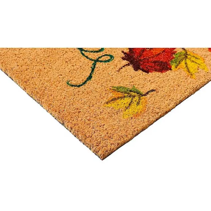 Sale Kirklands Home Fall Pumpkin Coir Doormat