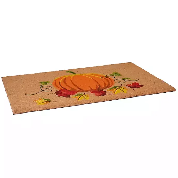 Sale Kirklands Home Fall Pumpkin Coir Doormat