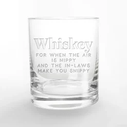 Clearance Kirklands Home Fall Sentiment Whiskey Glasses, Set of 2 Clear