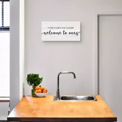 New Kirklands Home Family Story Canvas Art Print, 24x12 in.