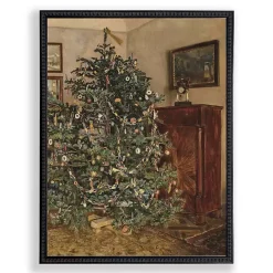Best Kirklands Home Family Tree Scene Framed Art Print