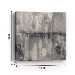 New Kirklands Home Fantasy Land Abstract Canvas Art Print, 40x40 in.