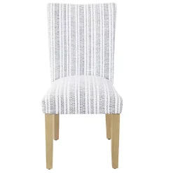 Kirklands Home Farmhouse Stripes Highback Dining Chairs, Set of 2