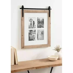 New Kirklands Home Farmhouse Wood and Metal Collage Frame