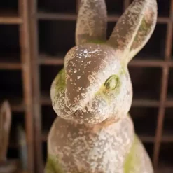 Hot Kirklands Home Faux Concrete Rabbit Outdoor Statue