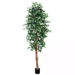 Sale Kirklands Home Faux Ficus Tree, 9 ft.