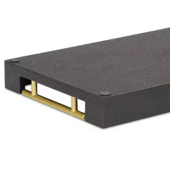 Sale Kirklands Home Faux Leather Snakeskin Tray Black