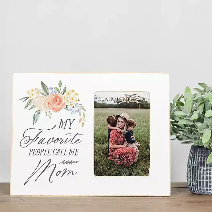 Sale Kirklands Home Favorite People Call Me Mom Picture Frame White