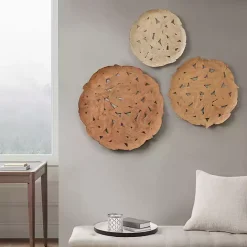 Sale Kirklands Home Feathers Collage 3-pc. Wall Plaque Set